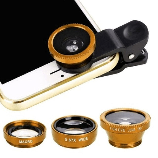 3-in-1 Wide Angle Lens - Tech2Gadgets